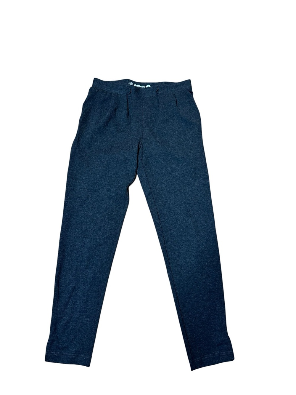 Betabrand Charcoal Gray Heather Dress Pant Yoga Pants DPYP Tailored Medium Long
